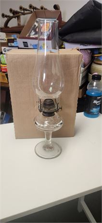Glass Glass Oil Lamp
