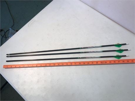 3 Mossy Oak Arrows