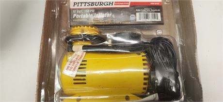 Pittsburgh 12 Volt 150 PSI Portable Inflator