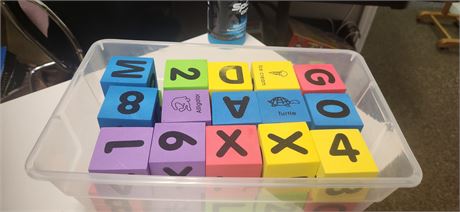 Lot Of Foam Blocks