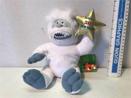 Stuffins Rudolph the Red Nose Reindeer 2000 Snowman