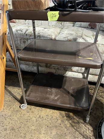 Wheeled Metal Cart