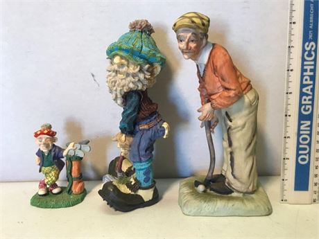 Golf Figurines