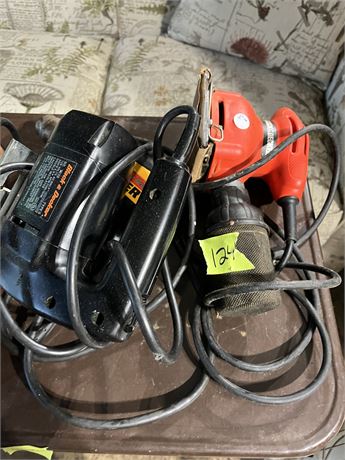 Tools, Sander, Hot Air Gun, Saw