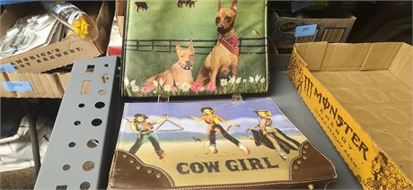 Dog Purse & Girl Purse