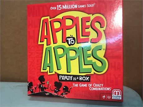 Apples to Apples