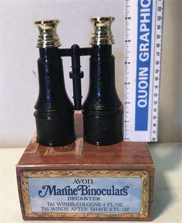 Avon Marine Binoculars Decanter