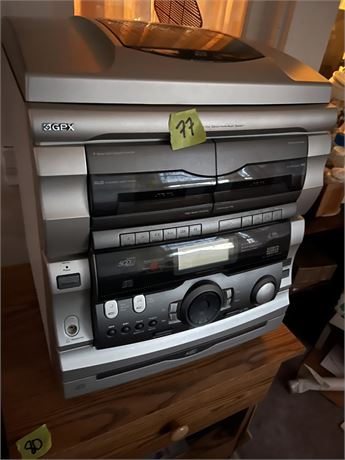 Record, Cassett Stereo, GPX