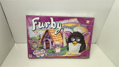 Furby Board Game New!! Plastic On Box Is Damaged