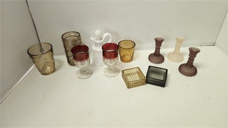 Lot Of Collectible Glassware