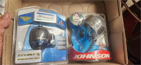 Skakespeare EZ Cast Reel & Johnson Country Mile Model CM100