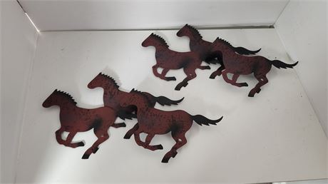 Metal Horse Wall Decorations