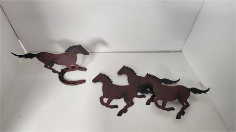 Metal Horse Wall Decorations