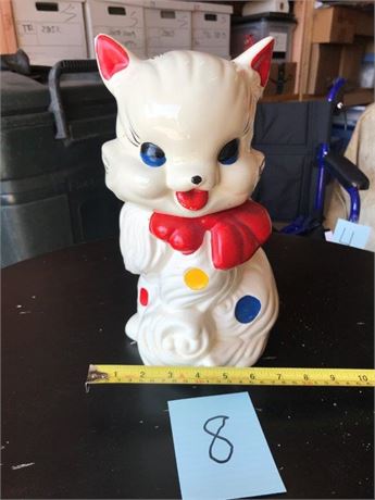 Vintage Cat Cookie Jar