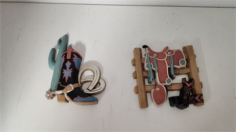 Vintage Western Wall Hanging Decor