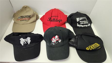 Lot Of Various Hats