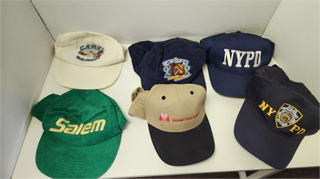 Lot Of Various Baseball Hats