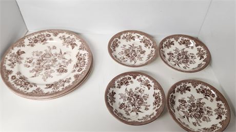 Royal Stafford Floral Pheasant Fine Earthware