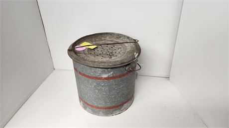 Vintage Falls City Minnow Bucket