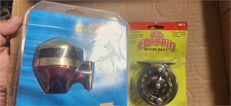 Johnson Citation Reel & Mr. Crappie Jiggin Reel