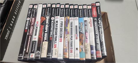 Lot Of EMPTY Video Game Cases
