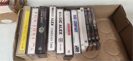 Various Cassette Tapes
