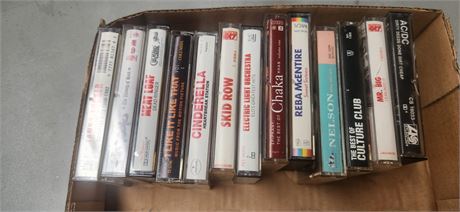 Lot Of Cassette Tapes