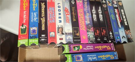 Lot Of Various VHS Tapes