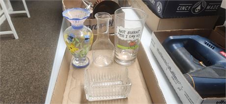 Lot Of Glassware