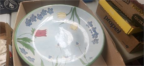Botanica Hand Painted Plate