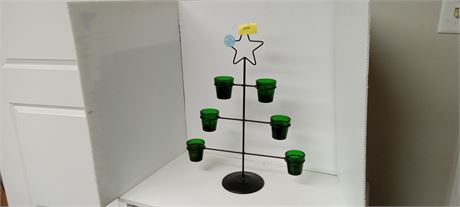 Votive Candle Christmas Tree