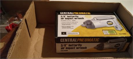 Central Pneumatic 3/8" Butterfly Air Impact Wrench