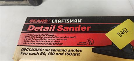 Craftsman Detail Sander