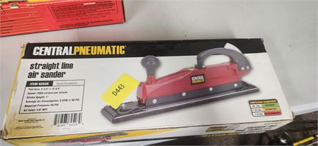 Central Pneumatic Straight Line Air Sander