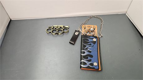 Wild Wear Wallet & Brass Knuckles