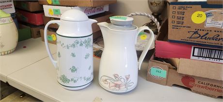 2 Coffee Carafes