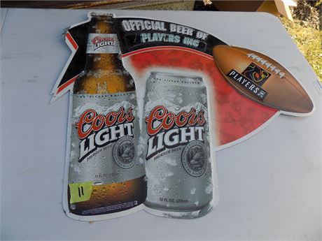Coors Light Sign