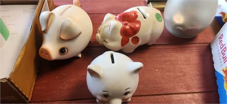 Lot of Piggy Banks