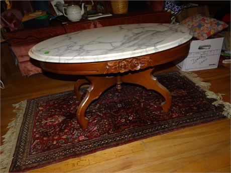 Marble Top Coffee Table