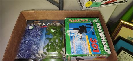 Lot Of Aquarium Items