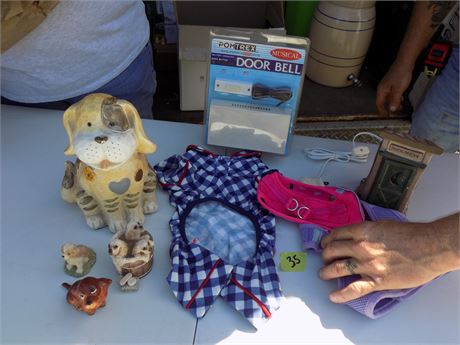 Pet Clothes, Door Bell, Dog Figures