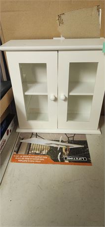 Little White Wall Cabinet
