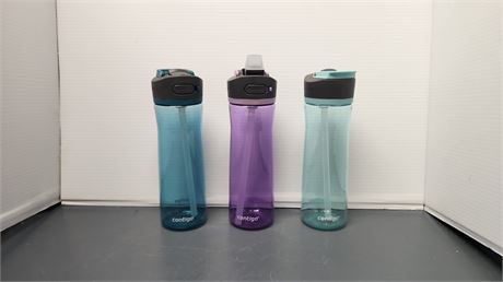 3 Contigo Water Bottles
