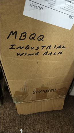 Industrial Wine Rack
