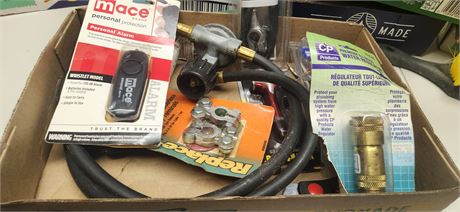 Battery Cable and propane hose