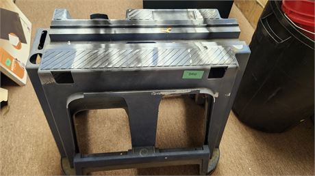 2 Hard Plastic Saw Horses