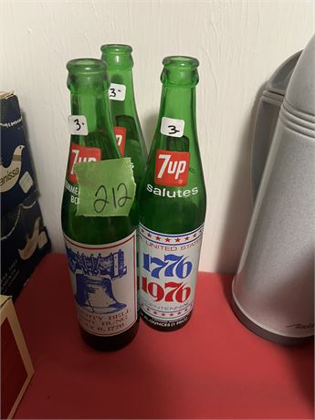 7 Up Bottles