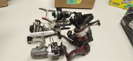 Lot Of Fishing Reels