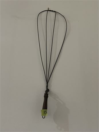 Antique Wire Wood Handle Rug Beater