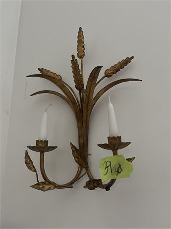 Metal Wall Candle Sconce (2)